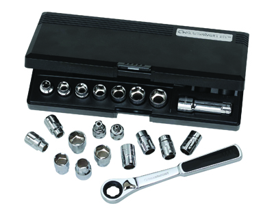 GearRatchet Combination SAE & Metric Socket Set - 21-Pc KDT8921