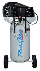 115 Volt Portable Vertical Air Compressor Tank - 26 Gal