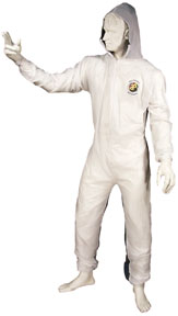 Reusable Coverall w/ Velcro Closings - X-Large