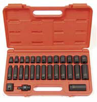 3/8 In Dr Metric Master Impact Socket Set - 29-Pc