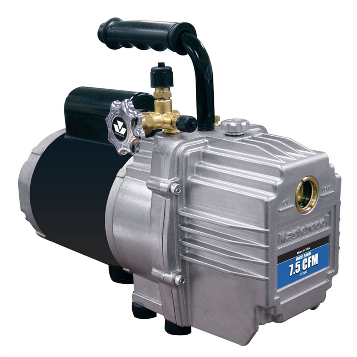 Rotary Vane Two-Stage Deep Vacuum Pump - 7.5 CFM