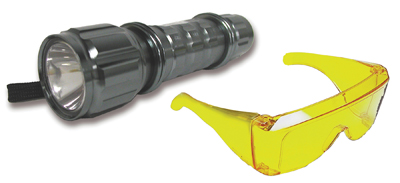 A/C Leak Detection Lamp with Advanced Optics