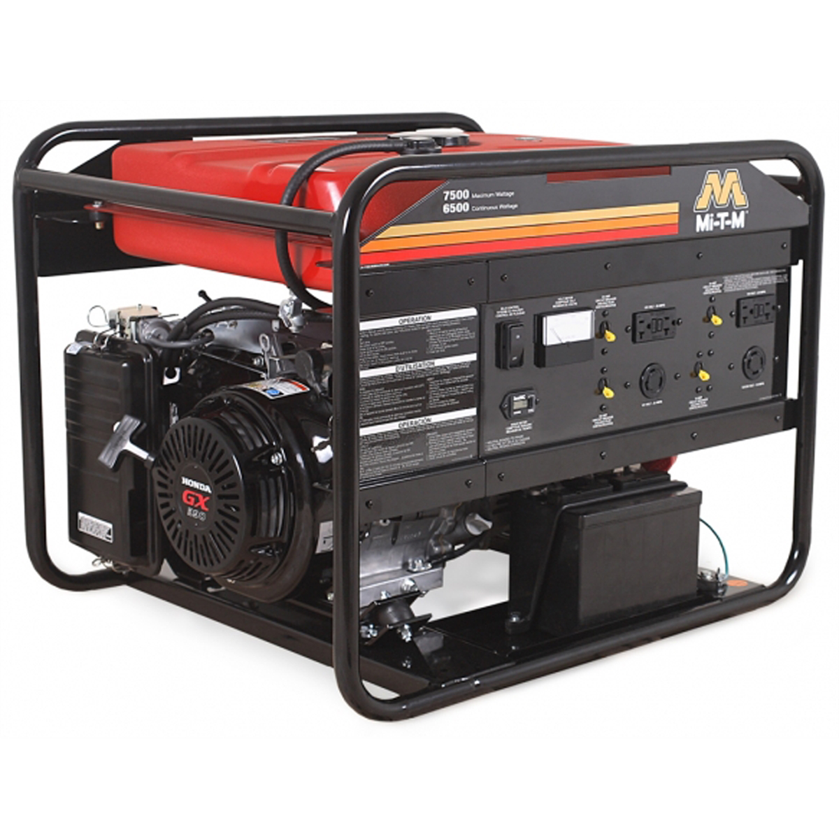 13.0 HP Honda OHV 7500W Electric Start Generator