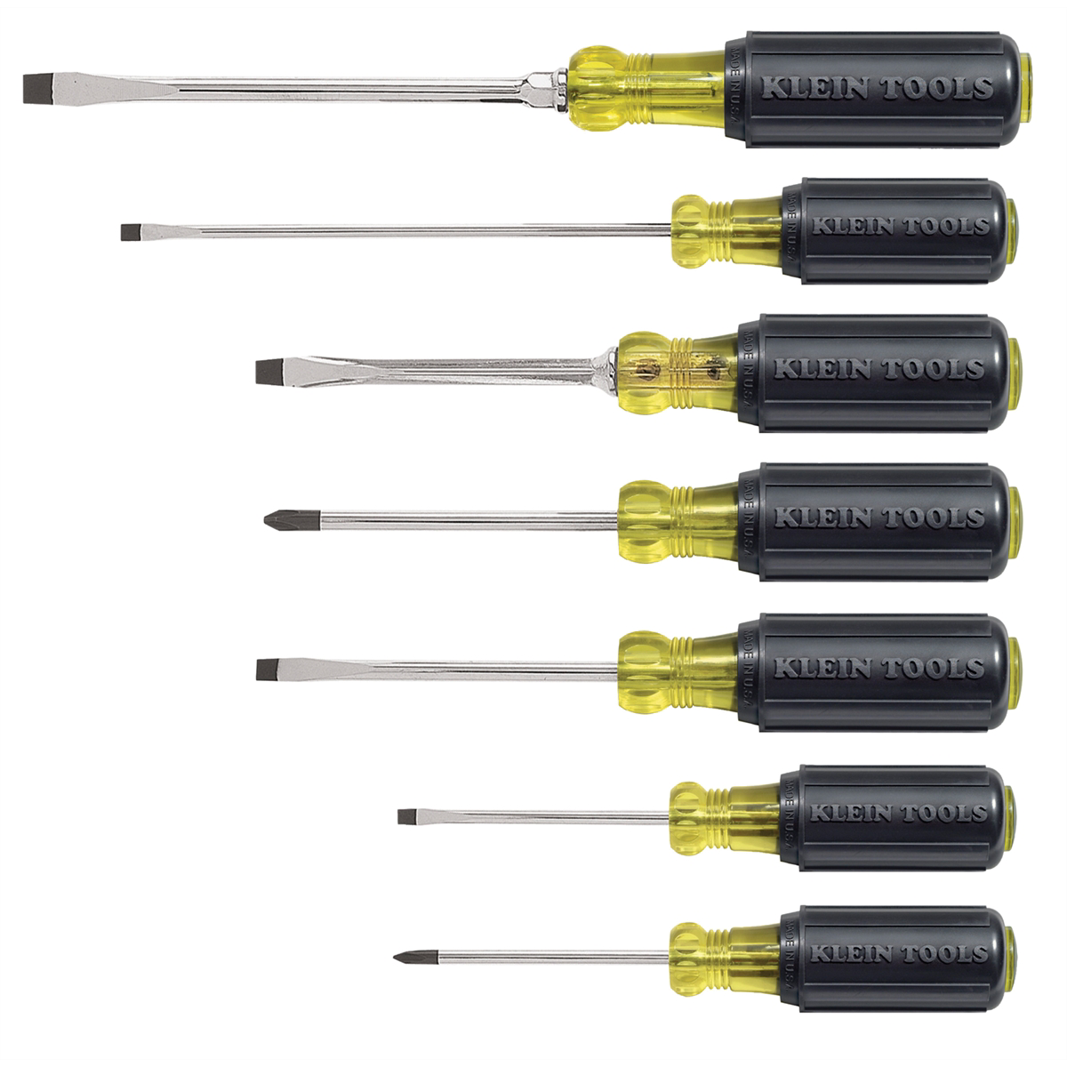 Cushion-Grip Screwdriver Set - 7-Pc