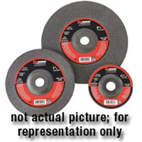 Depressed Center Grinding Wheels - 11NC Type 27 - 4-1/2 x 1/4 x