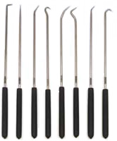 9-3/4 In Long Hook and Pick Set - 8-Pc