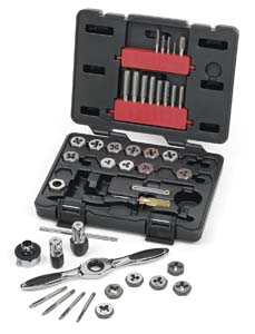 GearWrench Tap and Die Set Fractional SAE 40 Pc