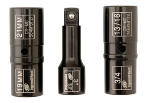 IR SK4C3F 1/2 In Dr Flip Impact Socket Set - 3-Pc