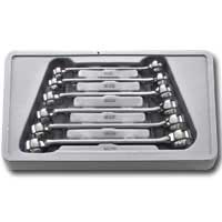 Long Pattern Metric Flare Nut Wrench Set - 6-Pc