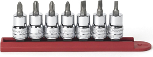 Screwdriver Bit Socket Set - 7-Pc