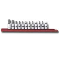 3/8 In Drive SAE Hex Bit Socket Set - 12-Pc