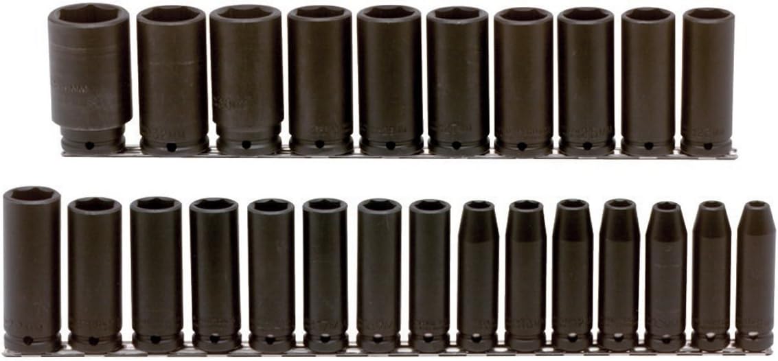 IMPact Socket SET 25PC 1/2DR METRIC 6PT