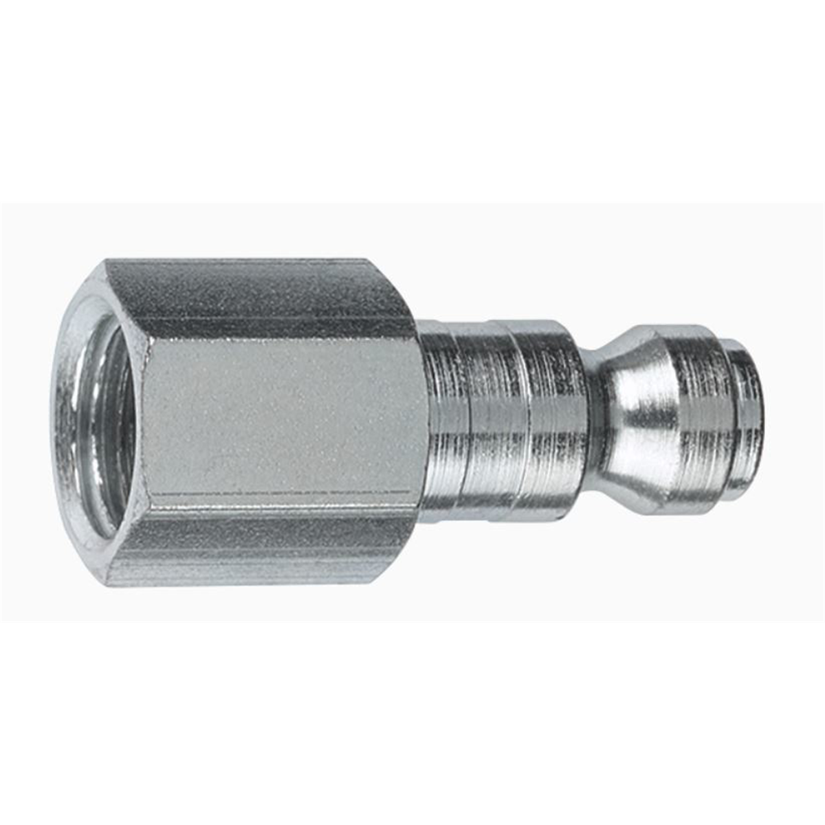 1/2" Coupler Plug with 1/2" Female threads Automotive T style- P