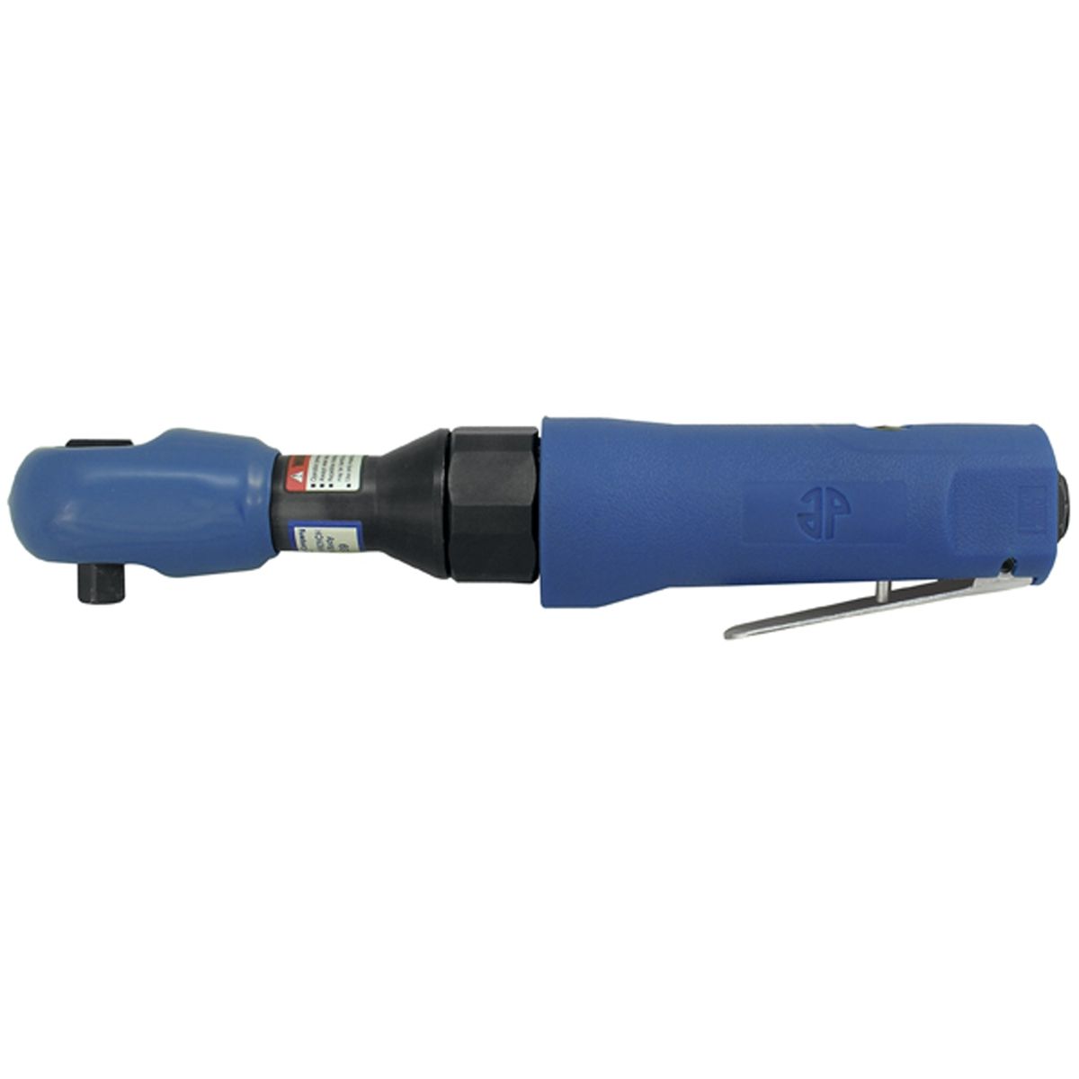 3/8" Air Ratchet Wrench with Blue Rubber Sleeve