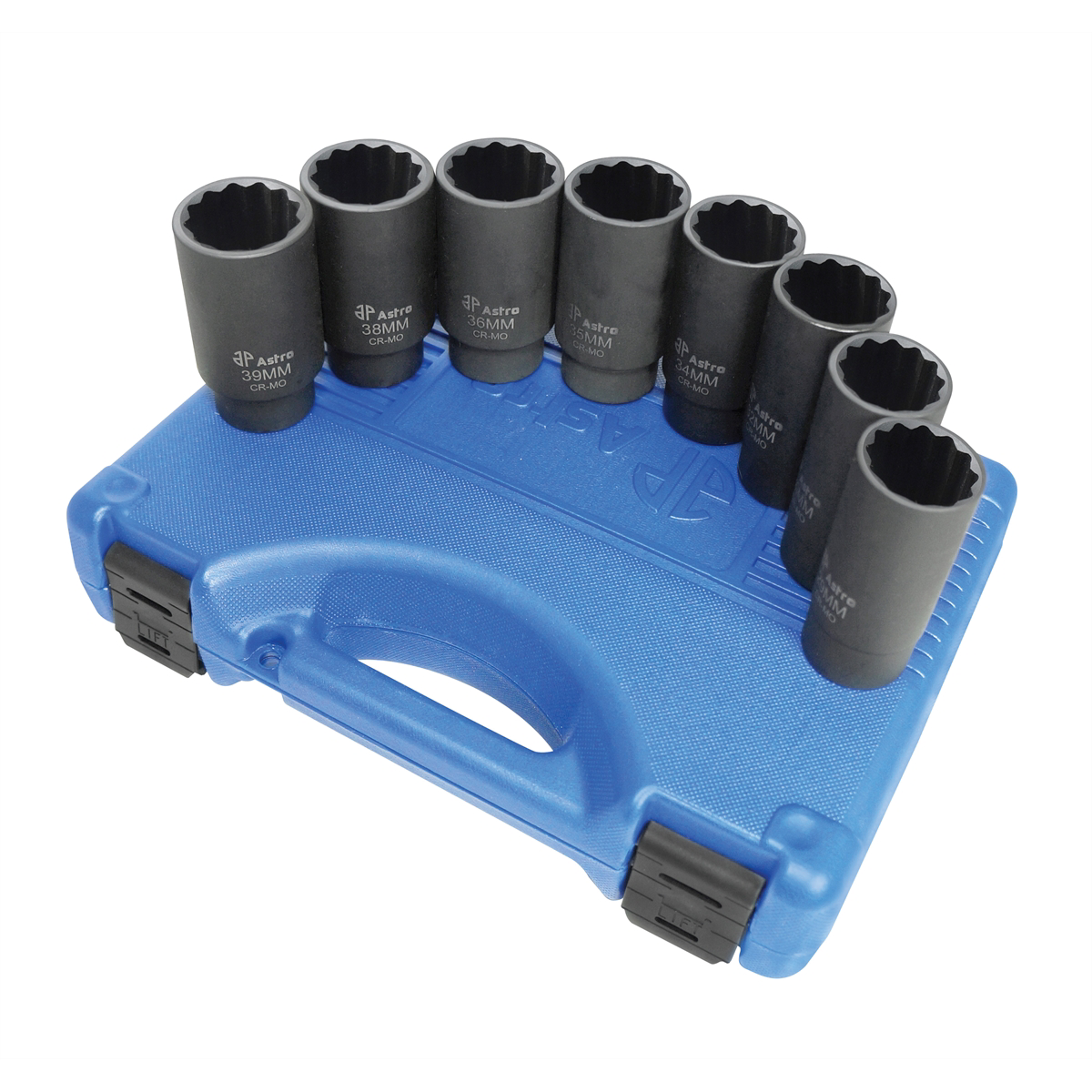 8PC 12-POINT NUT SOCKET SE