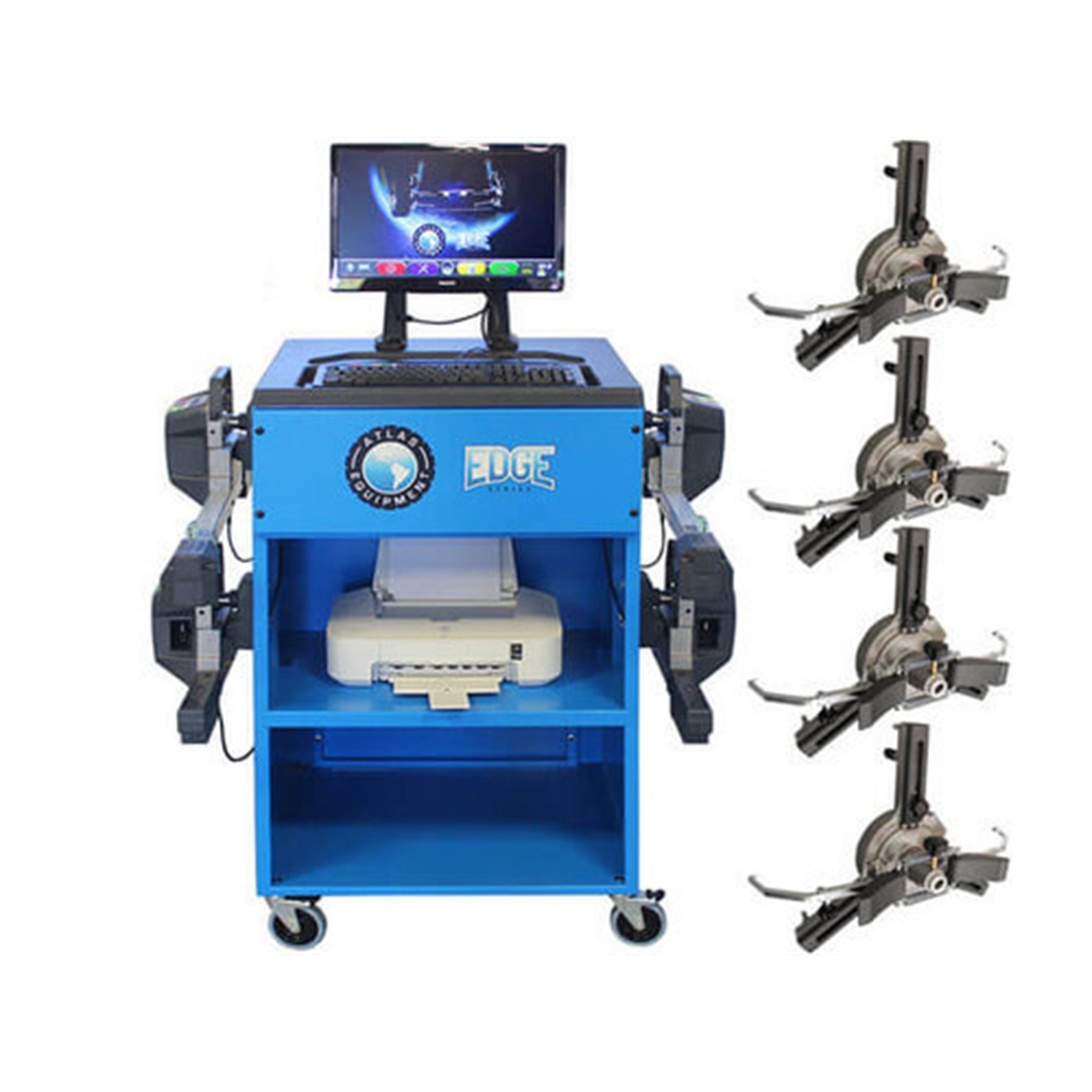 WIRELESS 8 CAMERA ALIGNMENT MACHINE WITH FASTCLAMP