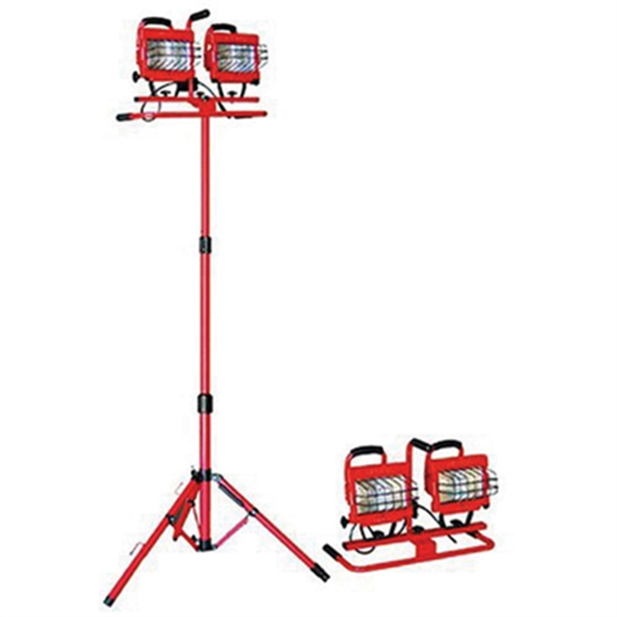 Professional 1000 Watt Twin Head Convertible Tripod Tower Haloge