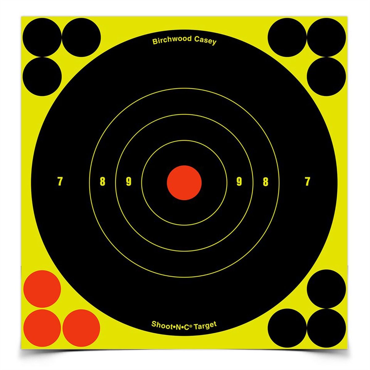 Shoot N C 12" Bulls Eye 12 pack