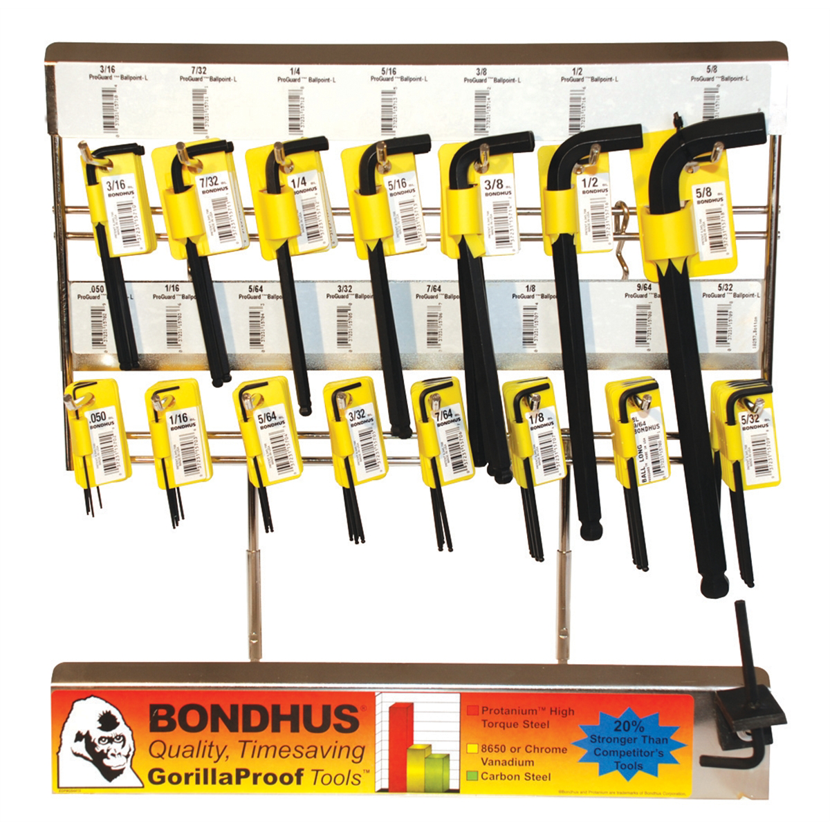 Fractional Hex Key Display