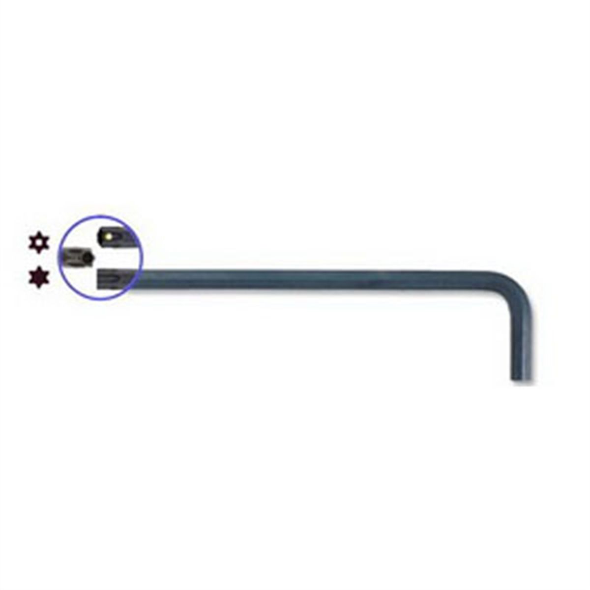 T25 star L-wrench long-arm