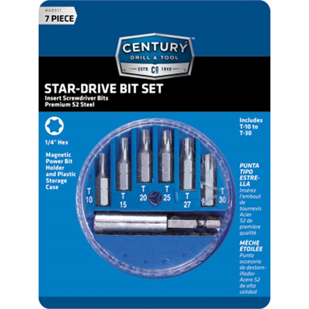 7PC. STAR DRIVE BIT-PACK