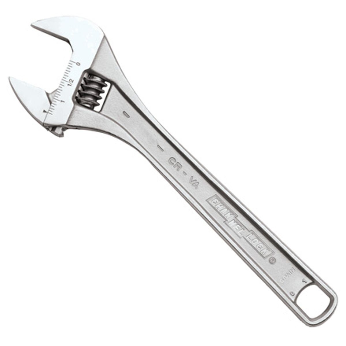 Chrome Adjustable Wrench - 4 In