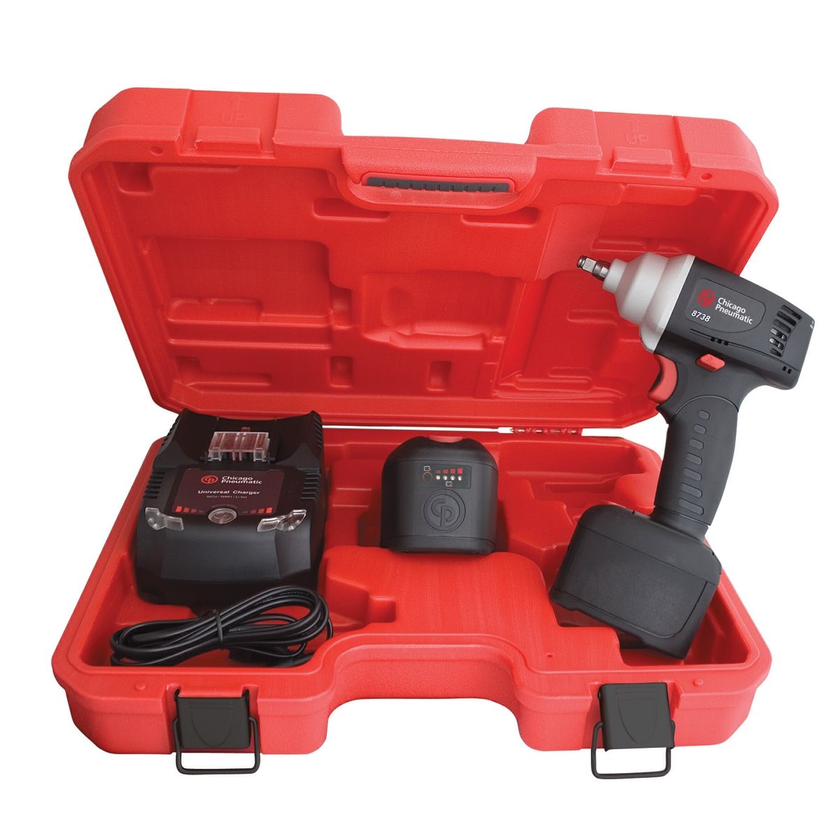 3/8" Drive 12 Volt Cordless Impact Wrench Kit