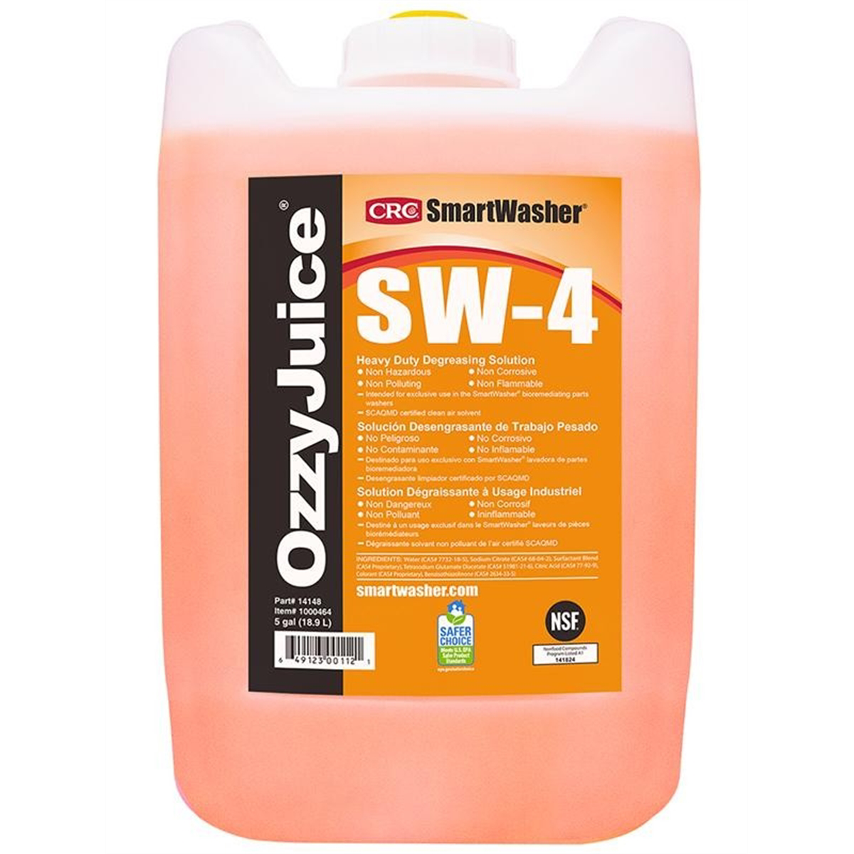 OZZY JUICE HD DEGREASING SOLUTION 5 GAL