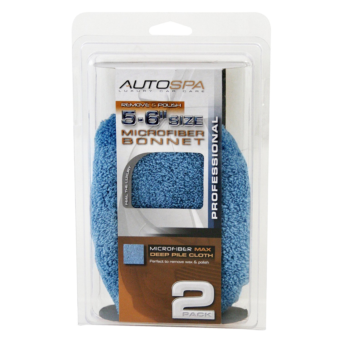 5-6" Microfiber Polishing Bonnet 2 PK