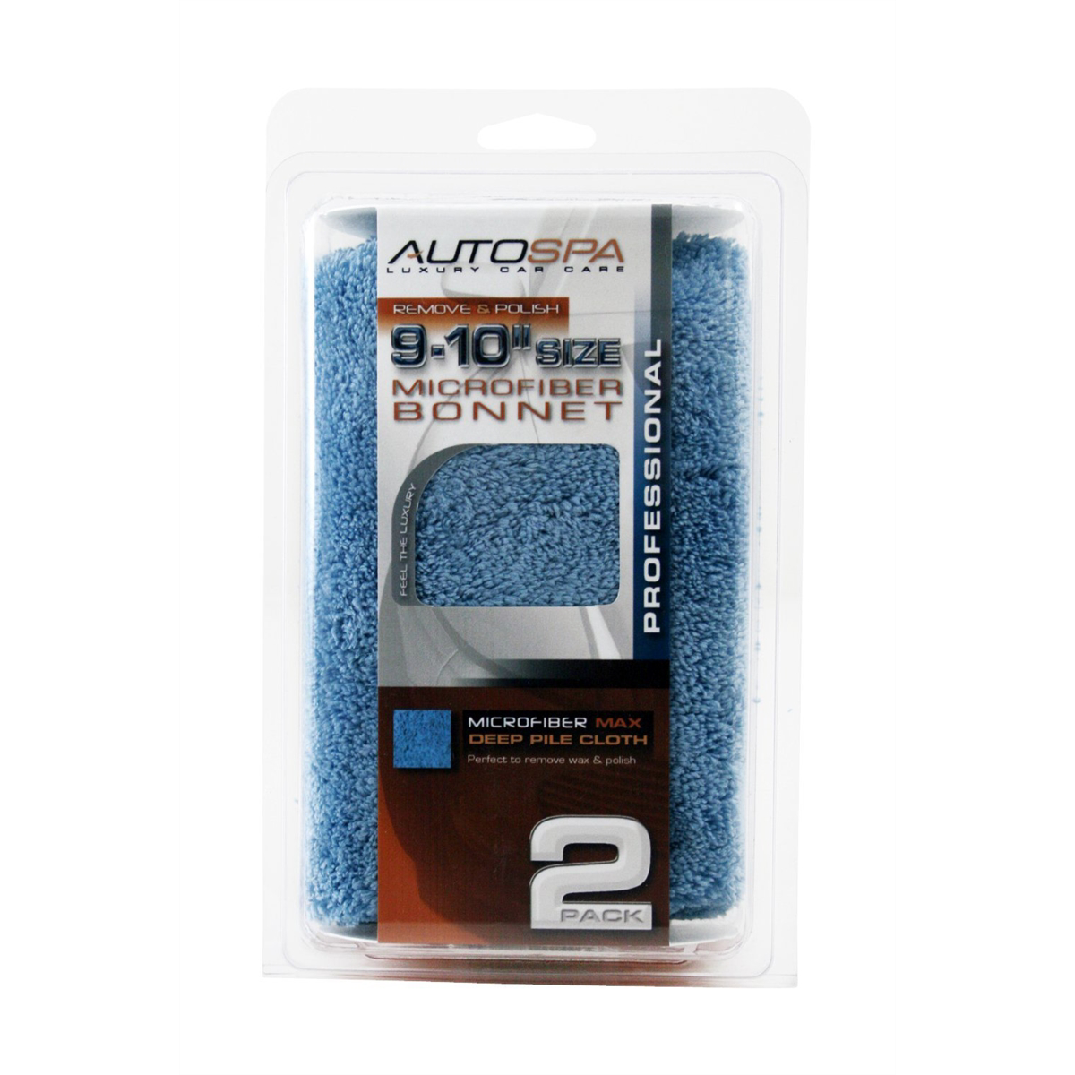 9-10" MICROFIBER POLISHING BONNET 2PK