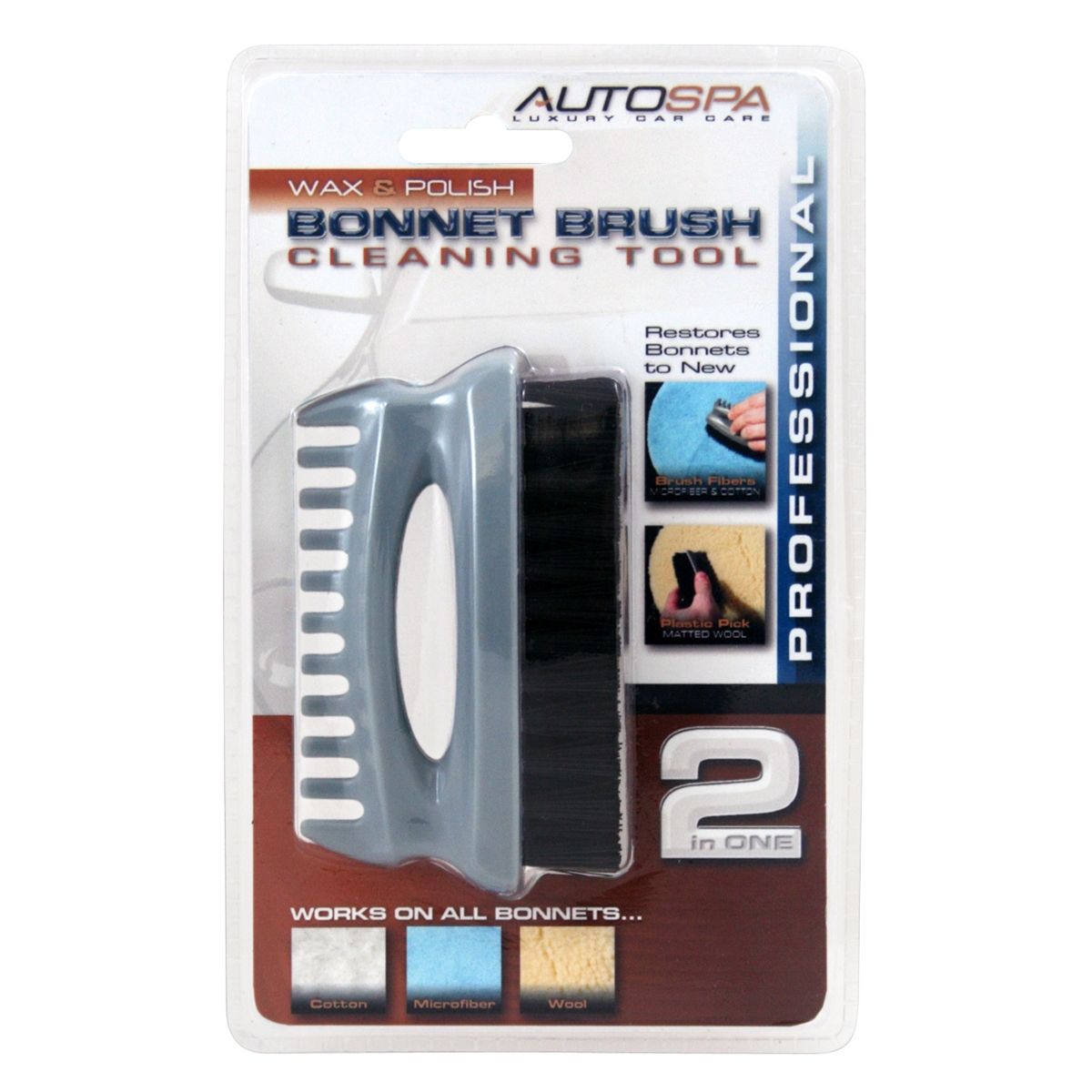 AutoSpa Bonnet Brush