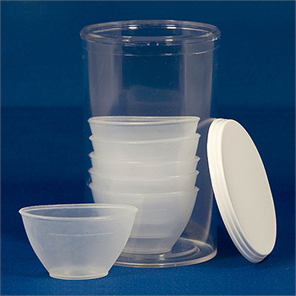 Eye Cups, Non-Sterile, Plastic, 6 Per Vial