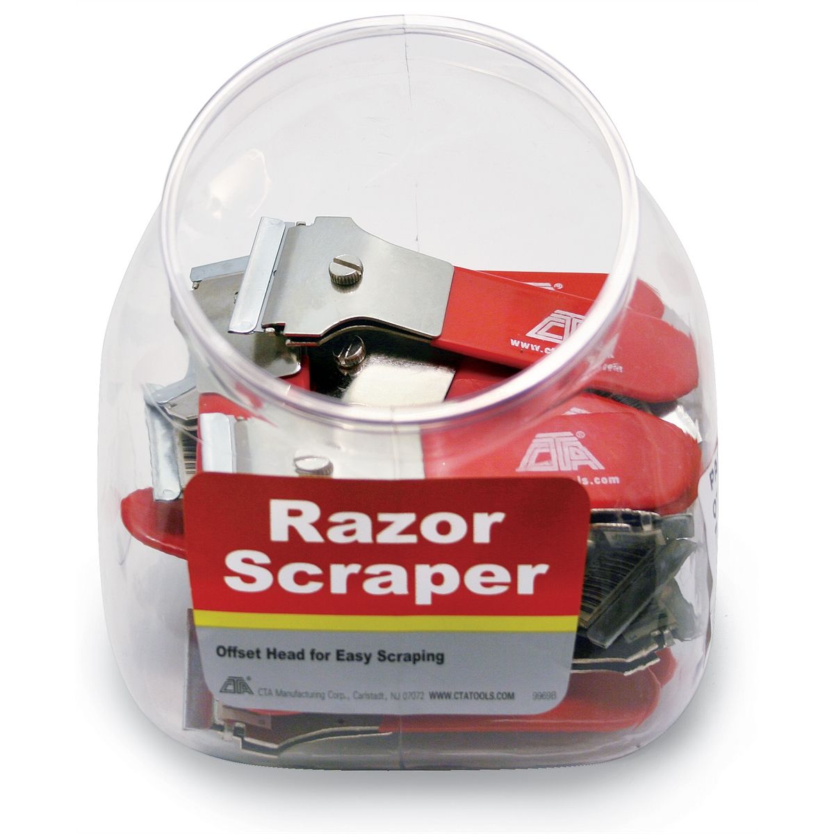 Razor Scraper Fishbowl(24Pc)