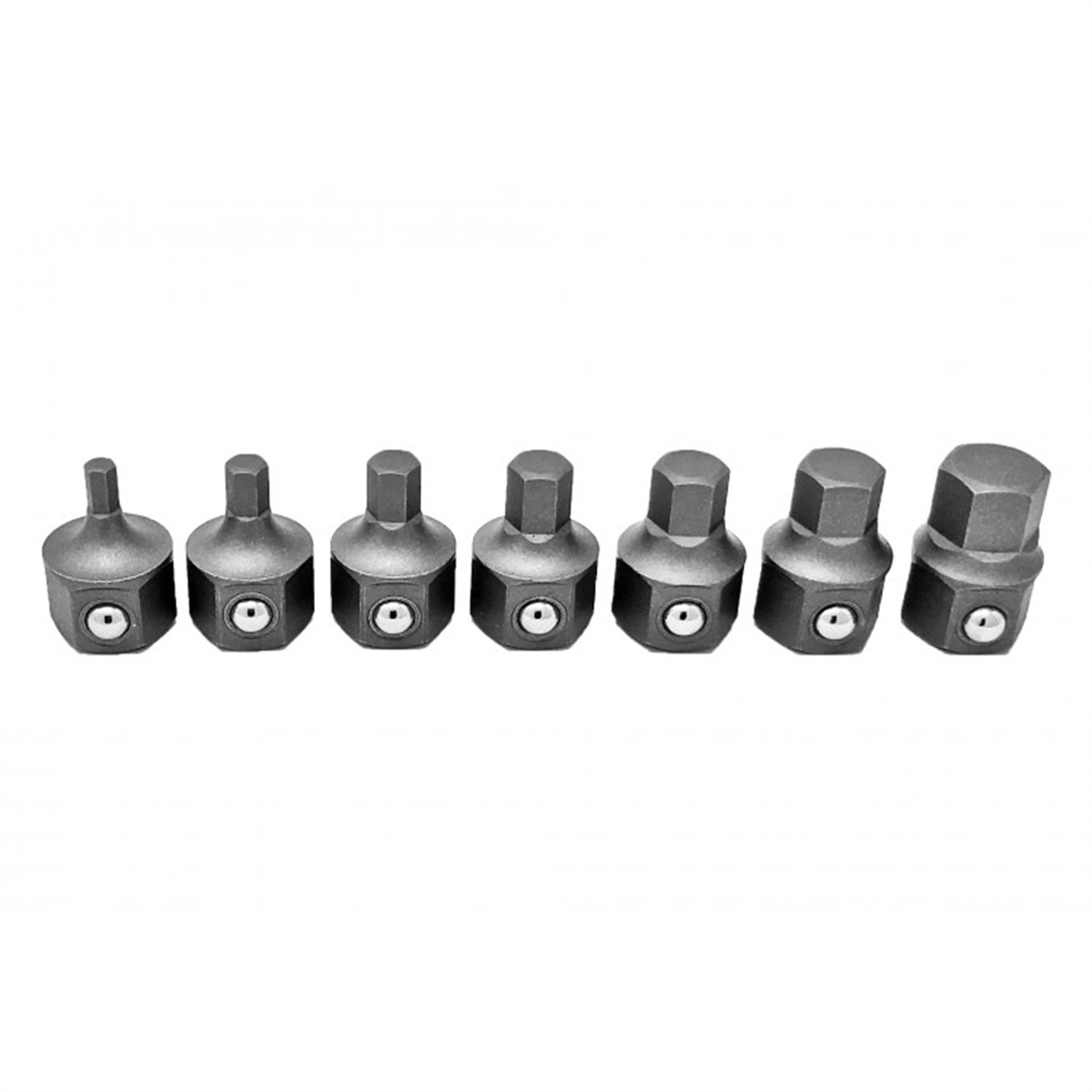 7 PC. STUBBY METRIC HEX BIT SET