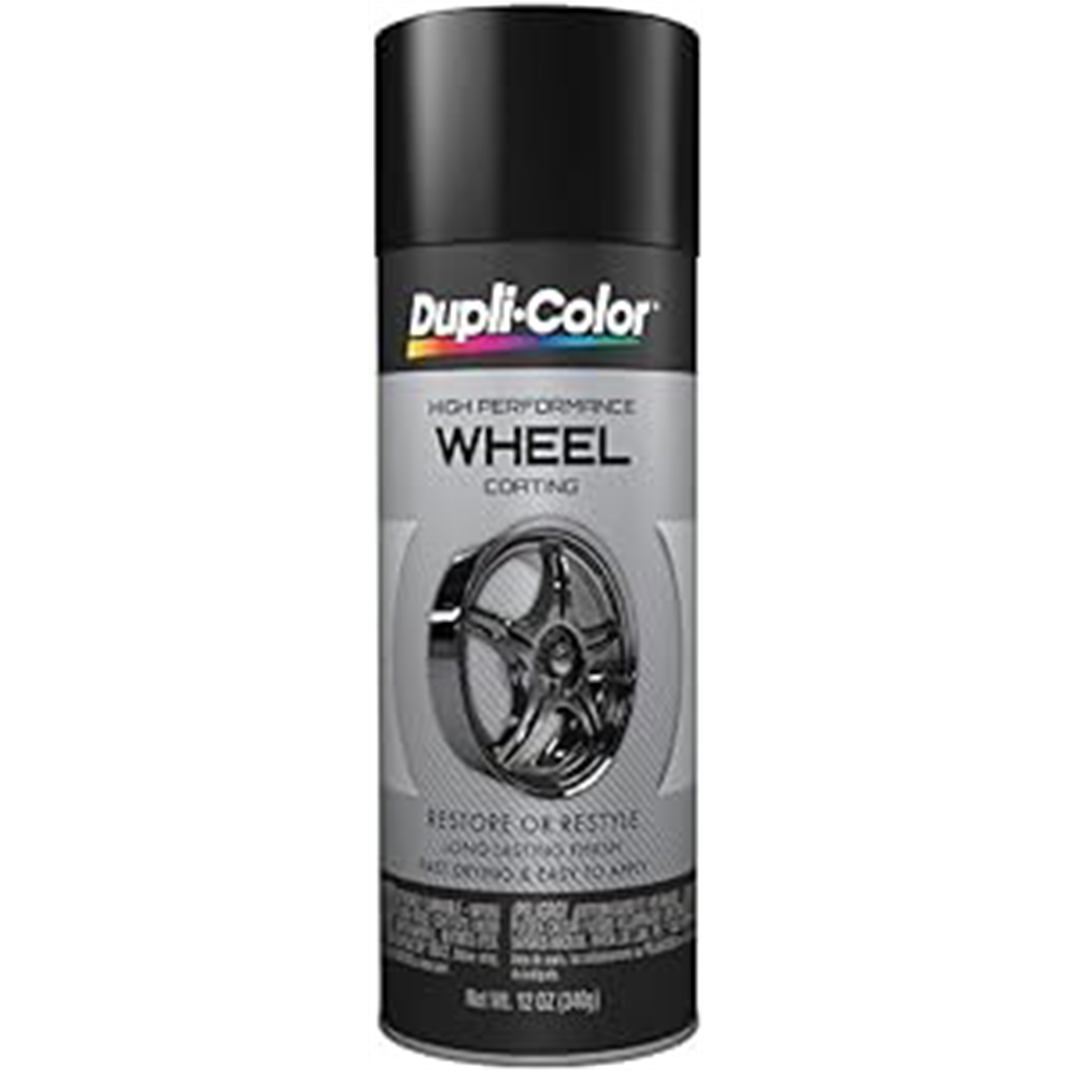 Krylon High Performance Wheel Paint - Gloss Black - 12 oz Aeroso