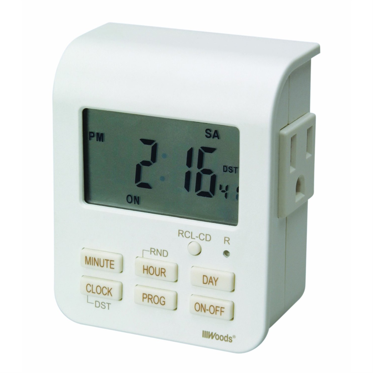 INDOOR 7 DAY DIGITAL TIMER