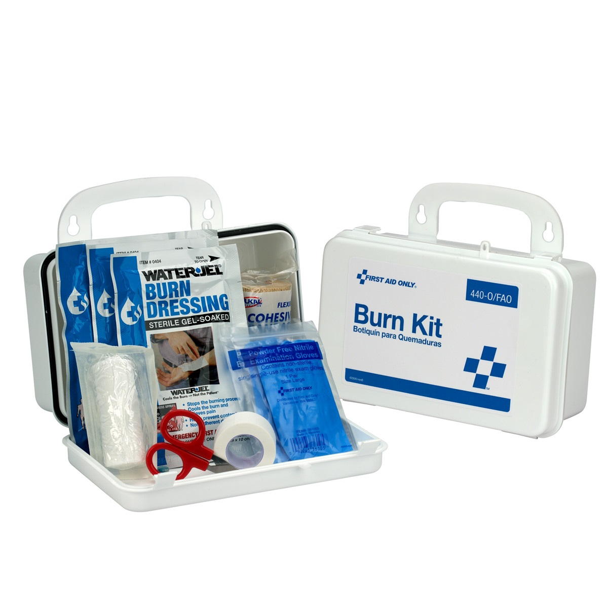 Burn Care Kit Plastic Case