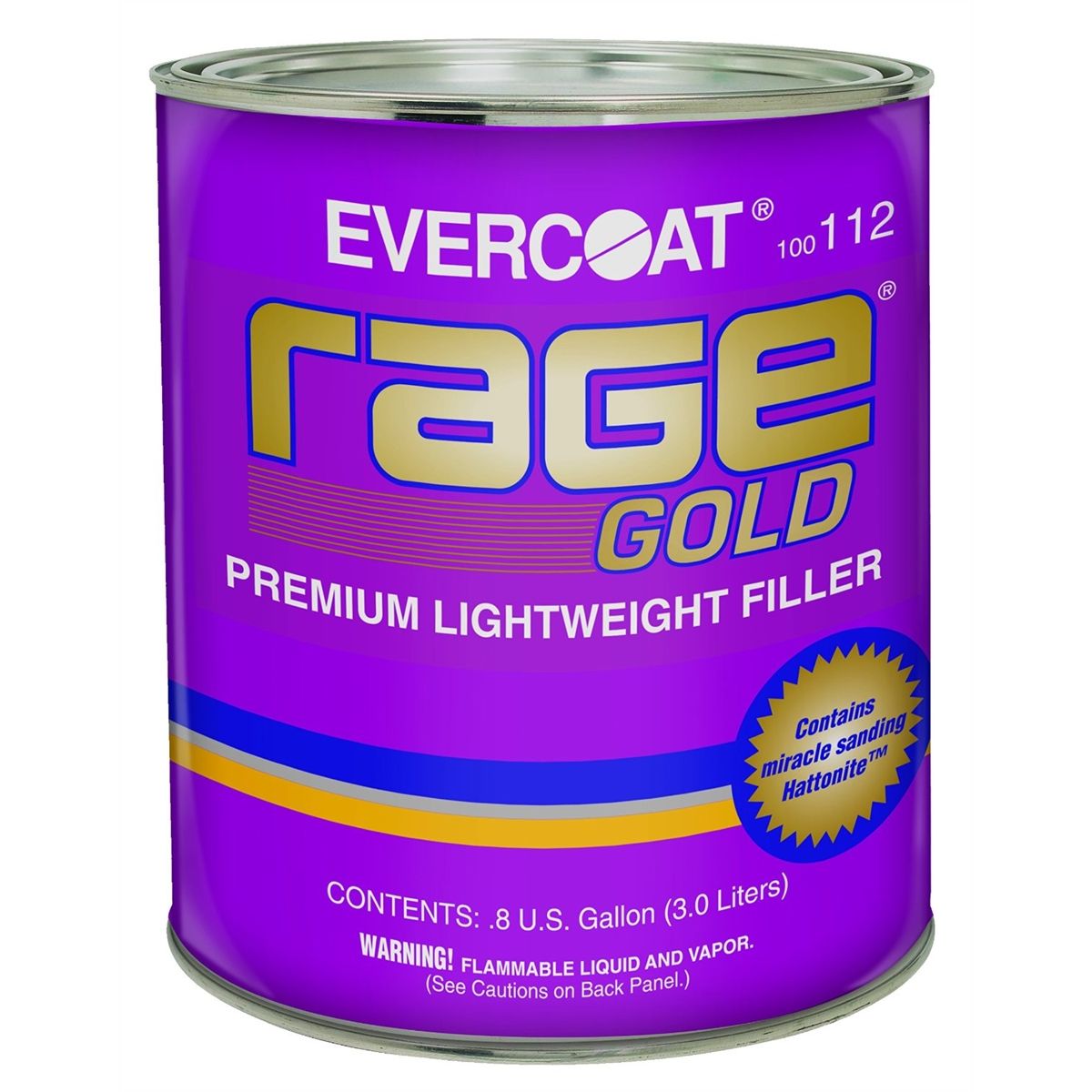 Rage Ultra Body Filler Fibreglass Evercoat