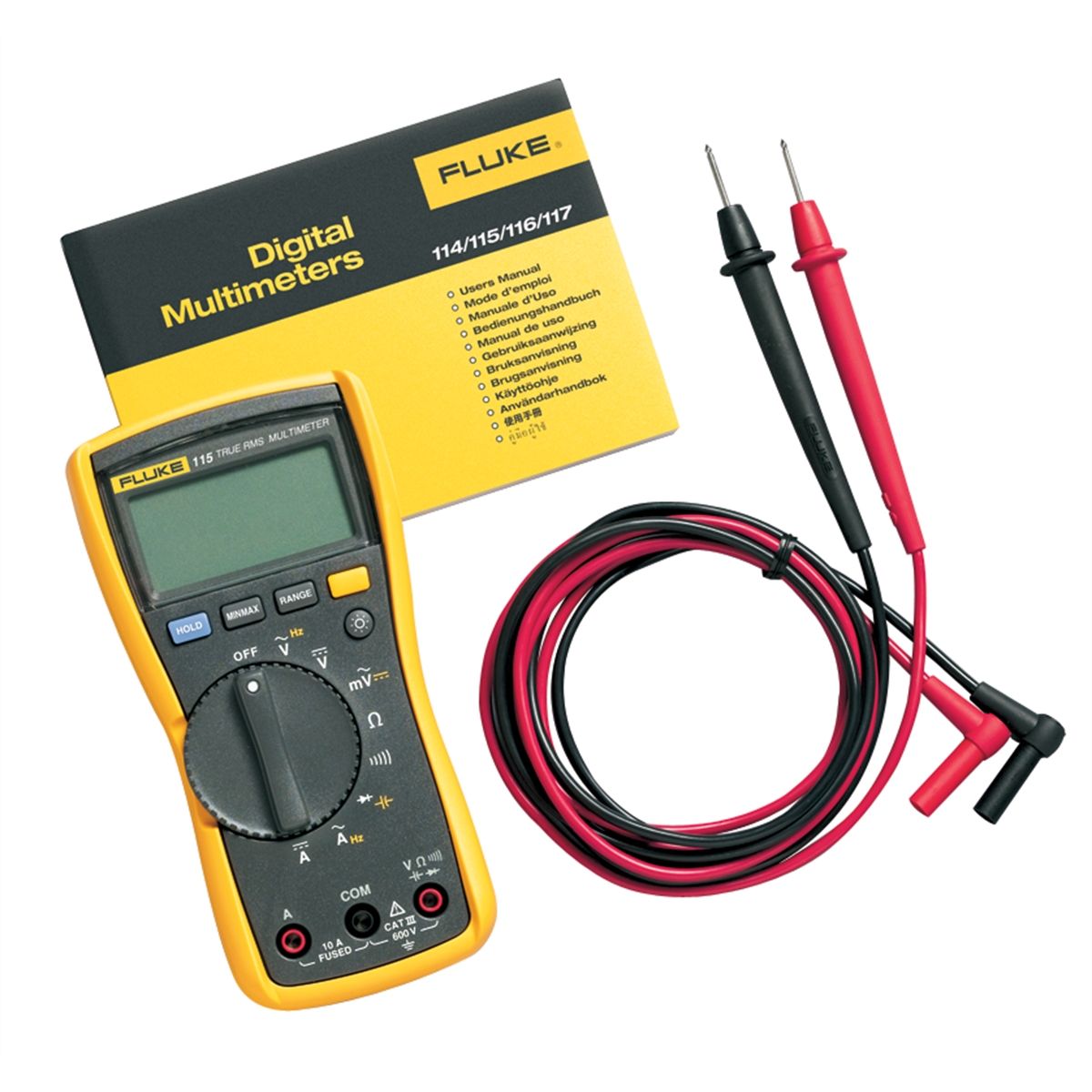 Fluke 115 Compact True RMS Multimeter FLU115 FL2538790