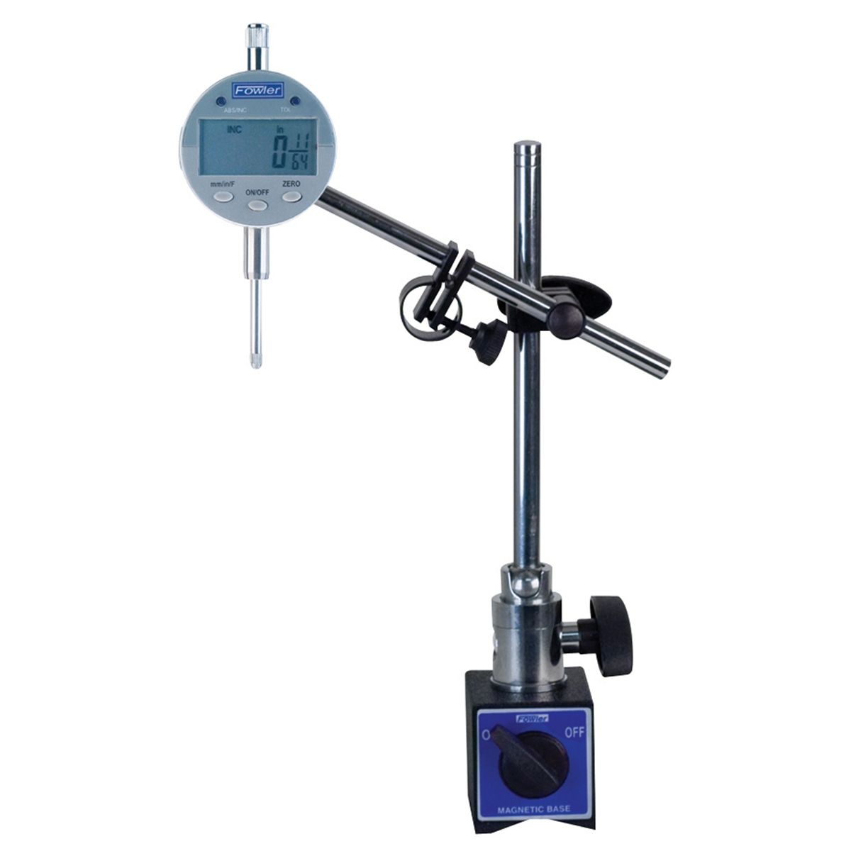 Articulating Mag Base/Indi-X Blue Electronic Indicator