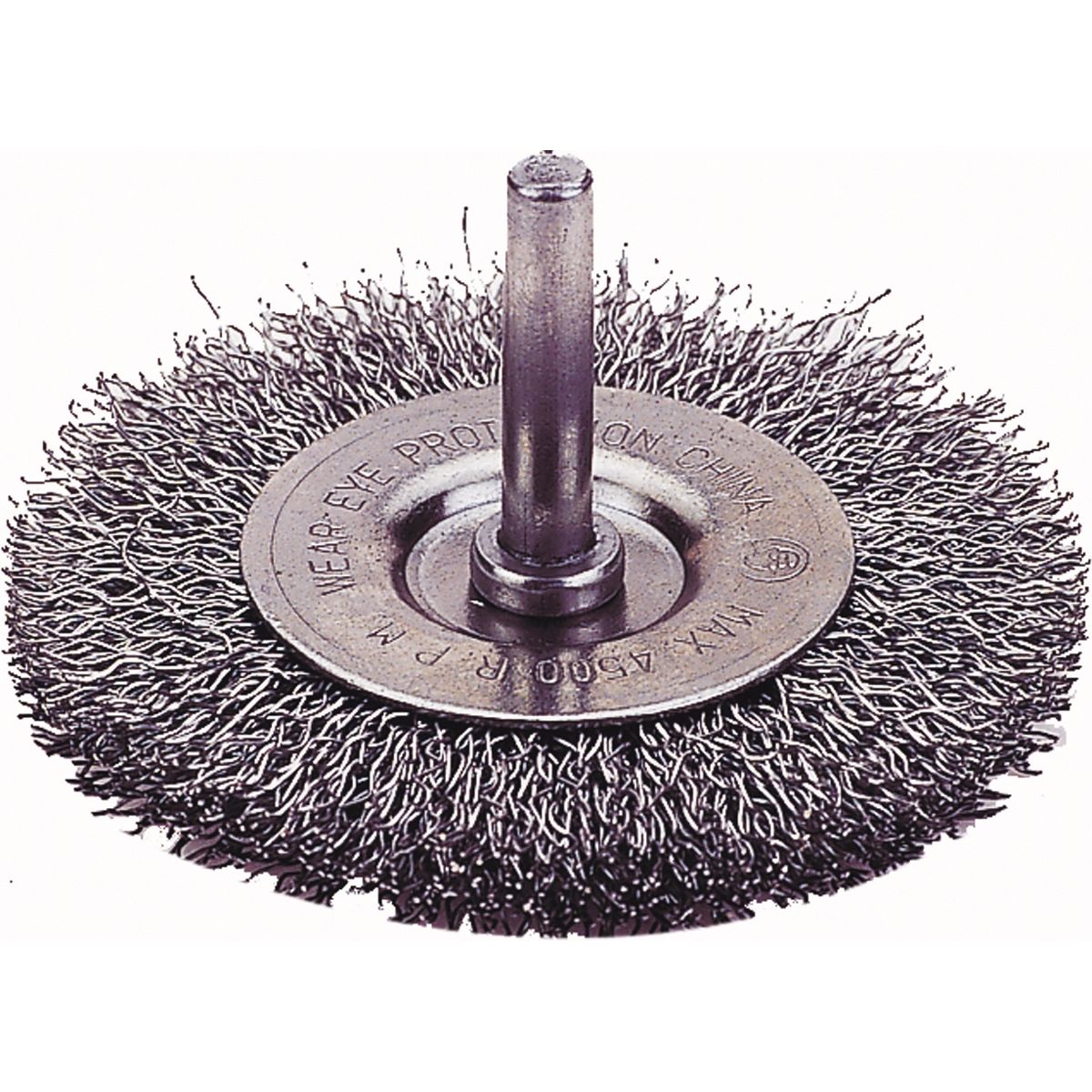 WHEEL BRUSH CRIMPED BRUSH 3"