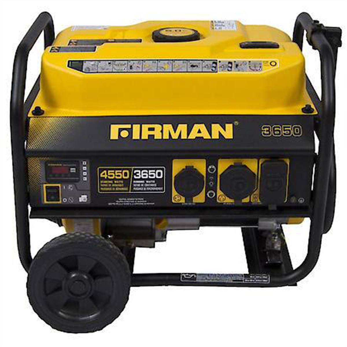 P03602 Gas Powered 3650/4550 Watt Portable Generat