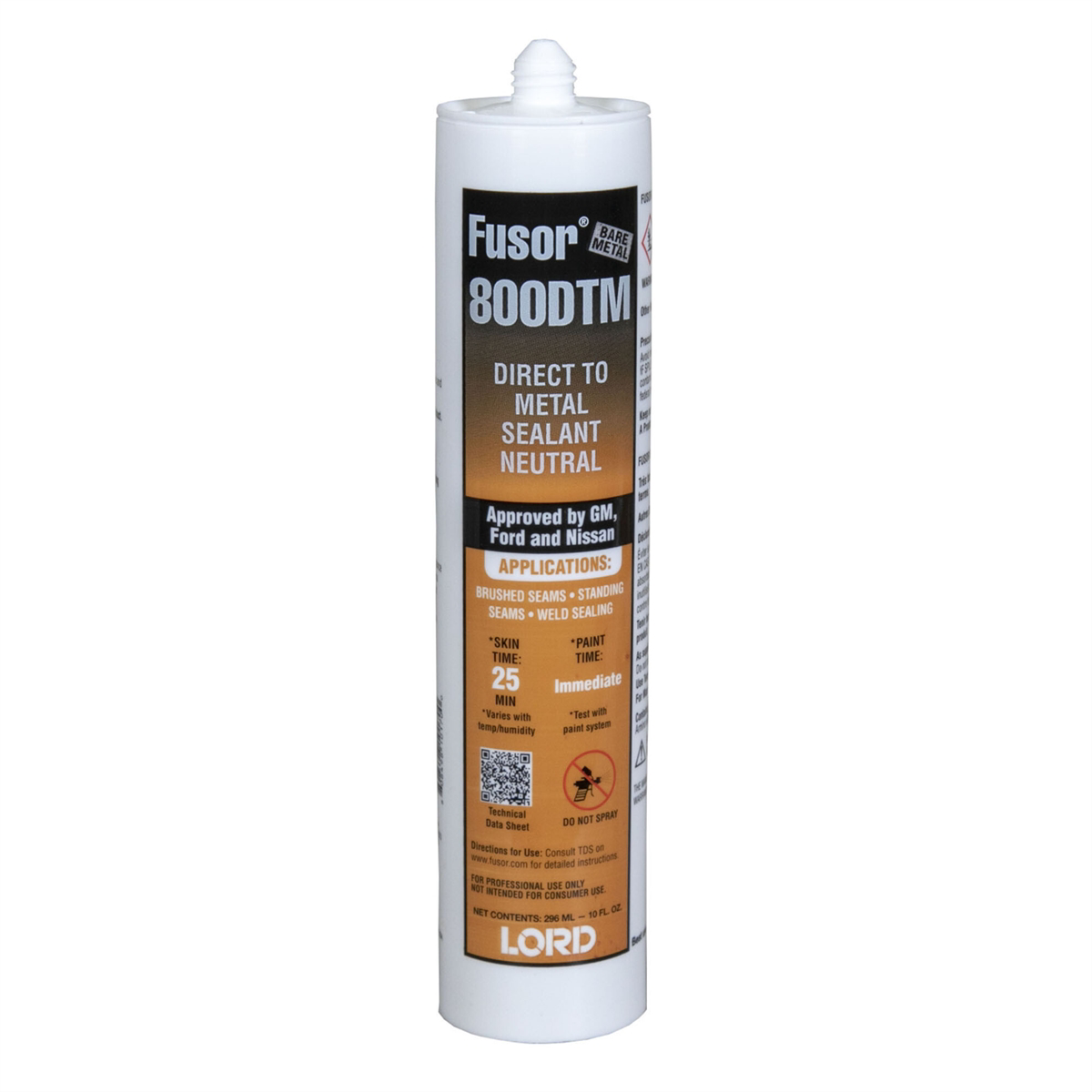 Fusor Direct to Metal Sealant Neutral 12/Case