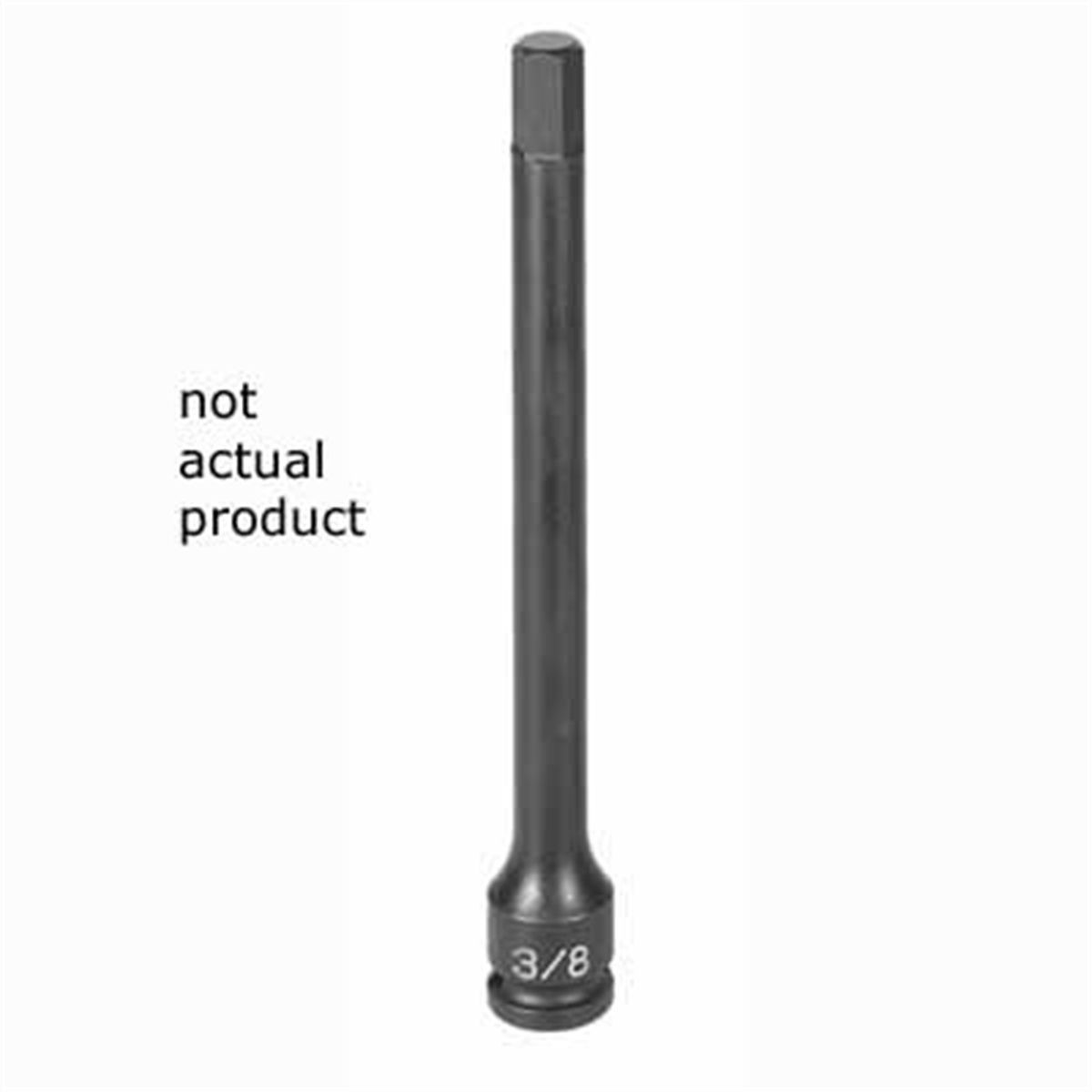 3/8 Inch Hex Driver 4 Inch Length Impact Socket 6mm