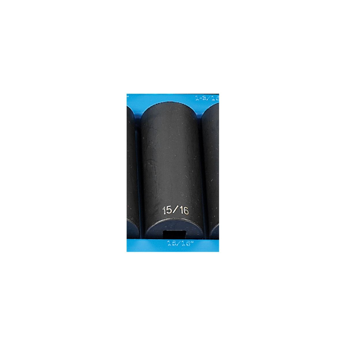 1/2" Drive x 15/16" Deep - 12 Point Impact Socket