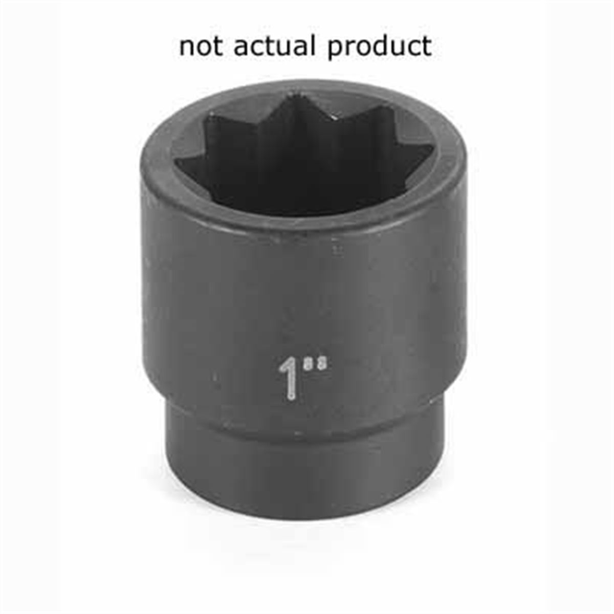 1/2" Drive x 9/16" Standard - 8 Point Impact Socket