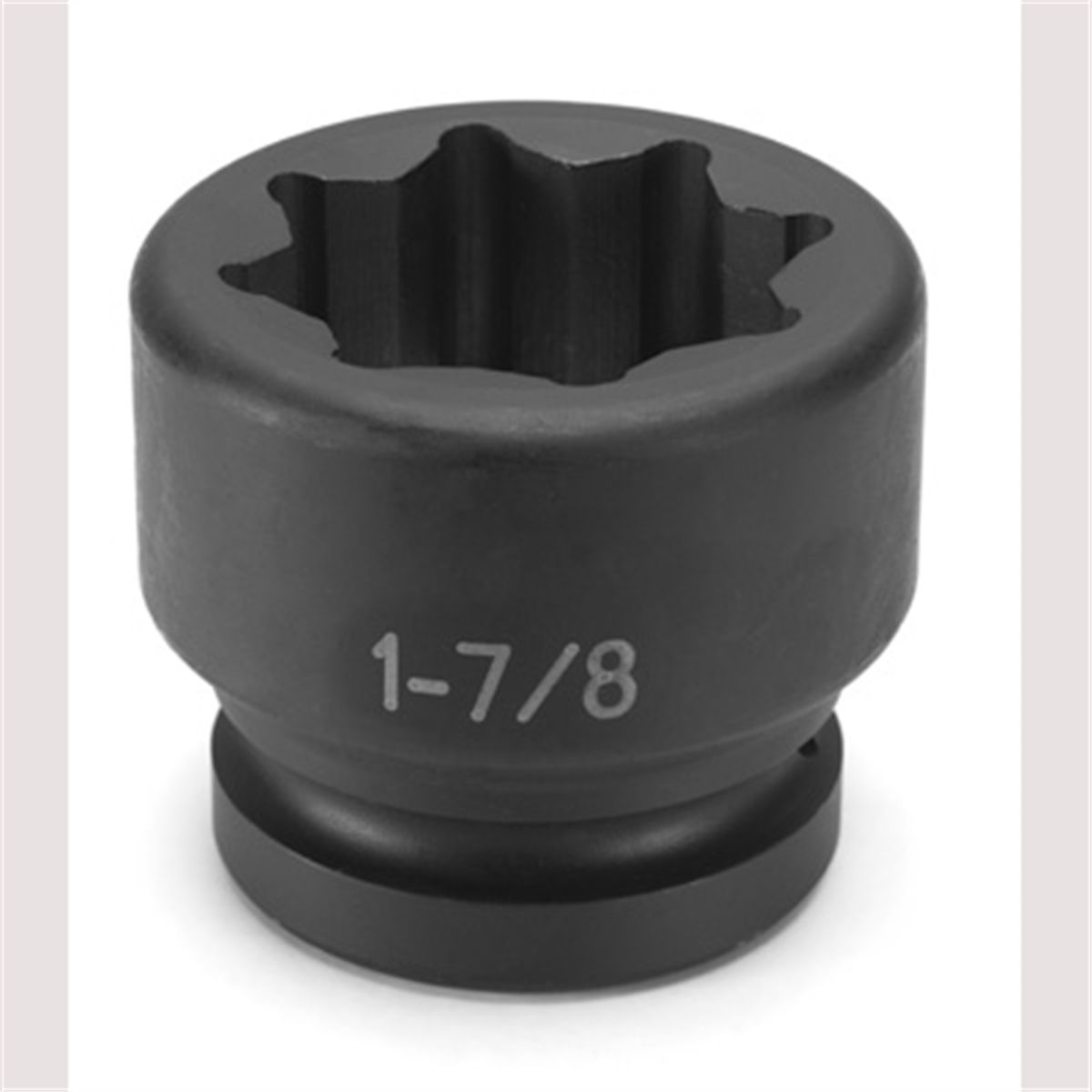 1 In Drive 8 Pt Double Square/Railroad Std Impact Socket - 1-7/8