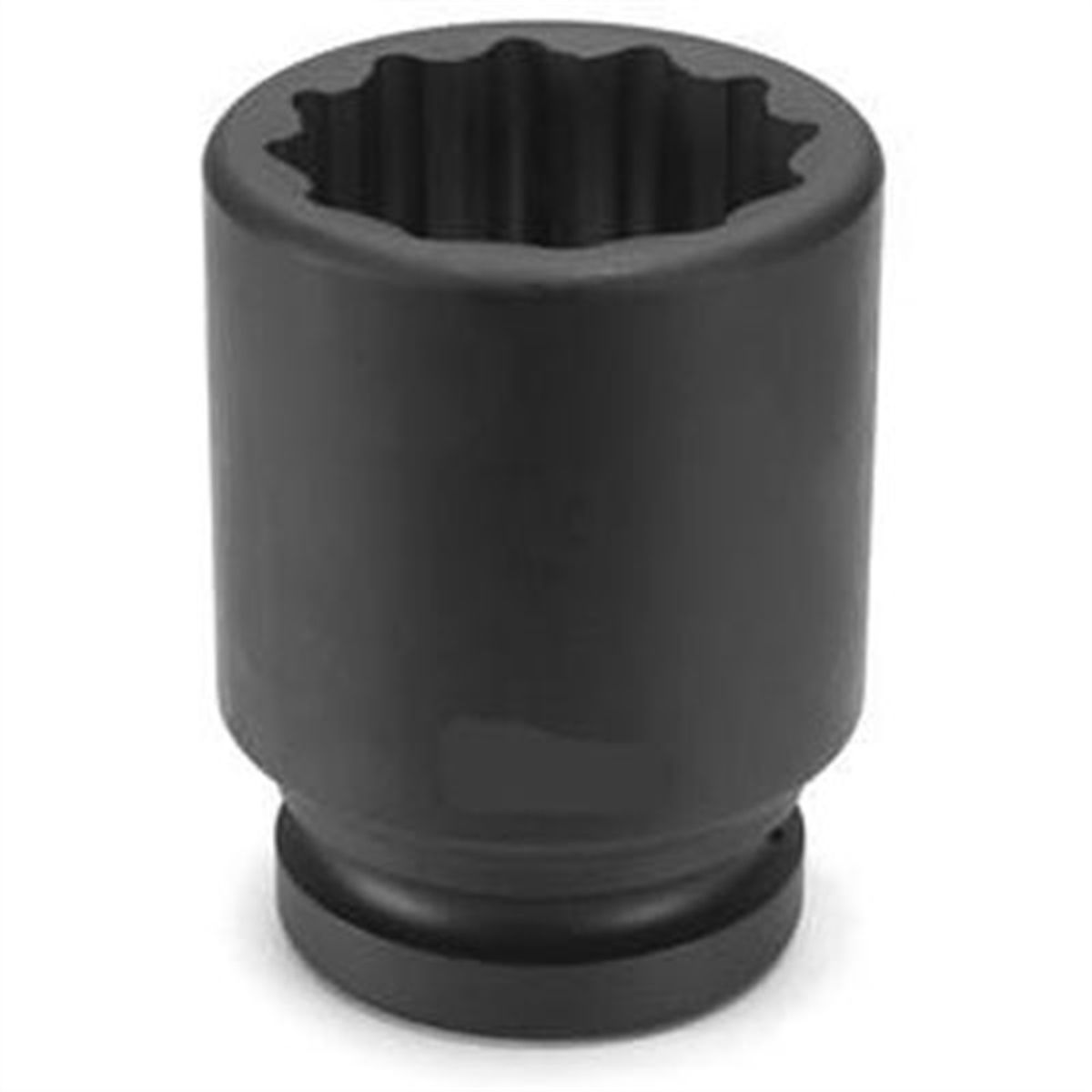 1-1/2" Drive x 38mm Deep - 12 Point Metric Impact Socket