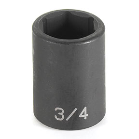 1/2 In Drive 6 Pt Standard Impact Socket 2-1/4 In