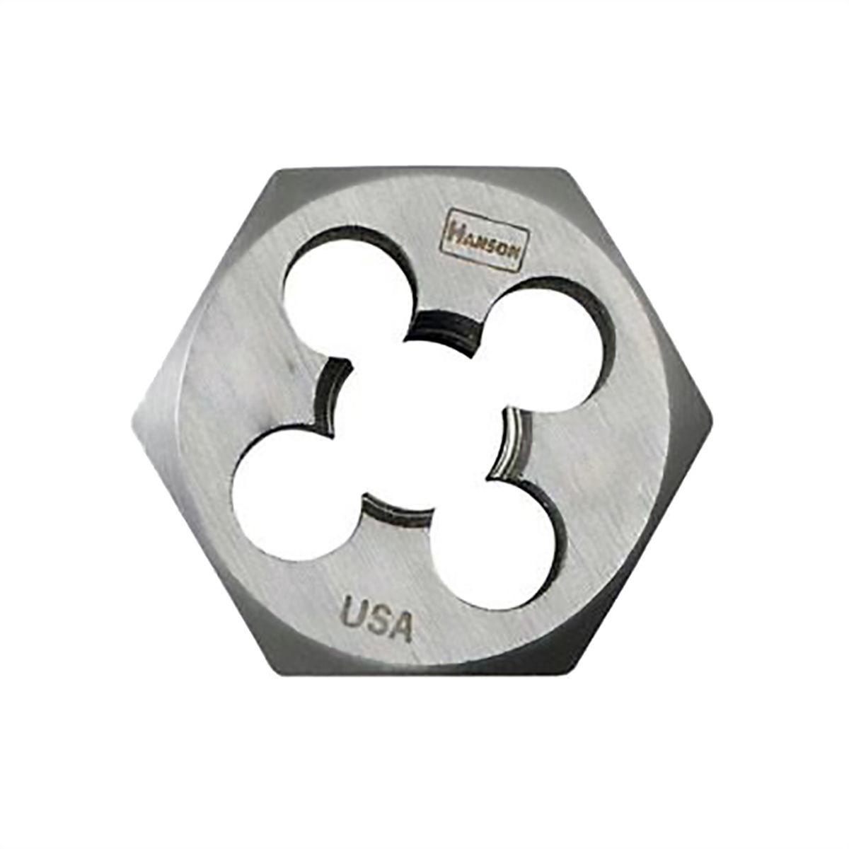 High Carbon Steel Hexagon 1" Across Flat Die 7/16"-14 NC